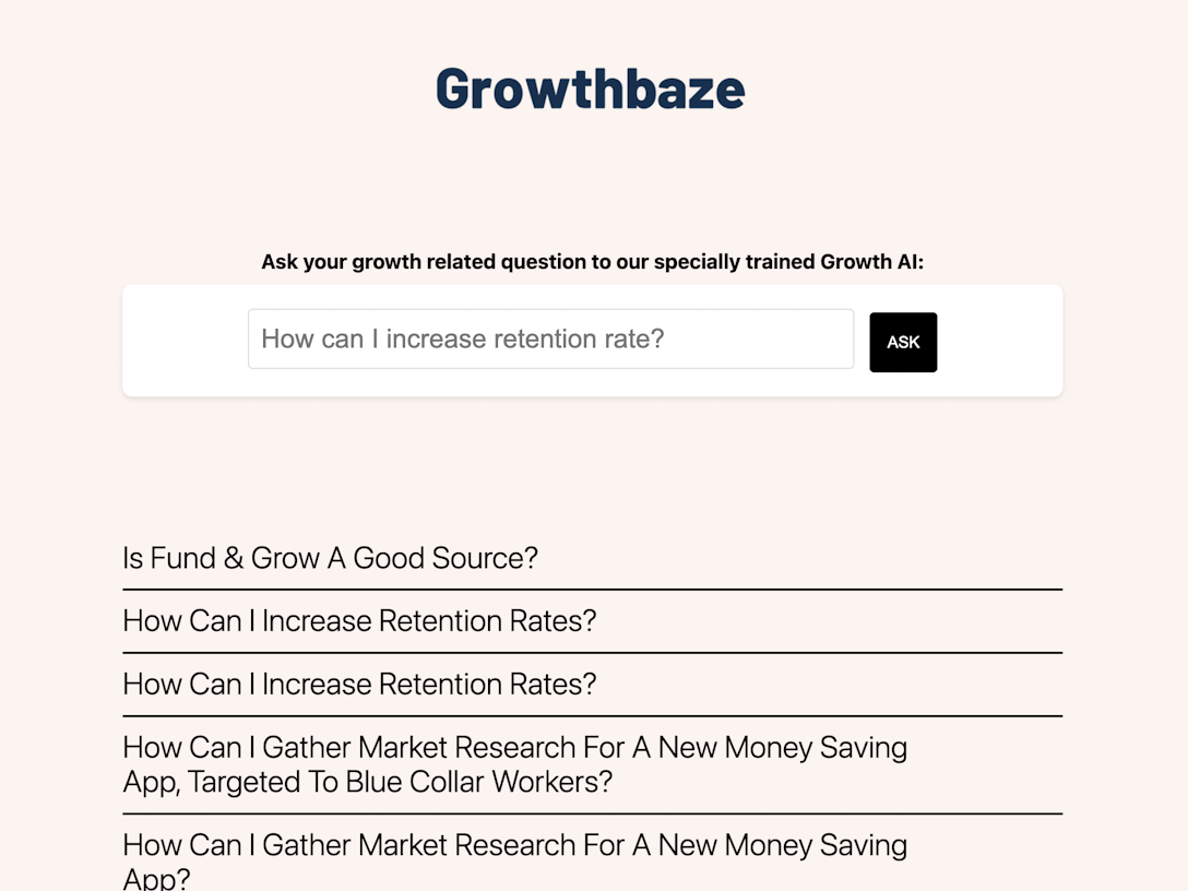 Growthbaze AI